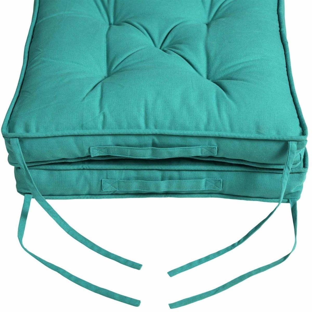 Cotton Travel Support Booster Cushion - Teal – image 2