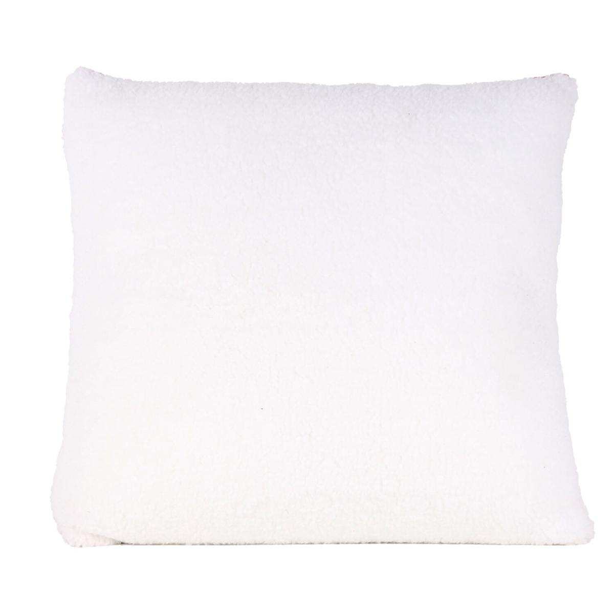Kinross Tartan Sherpa Cushion – image 3