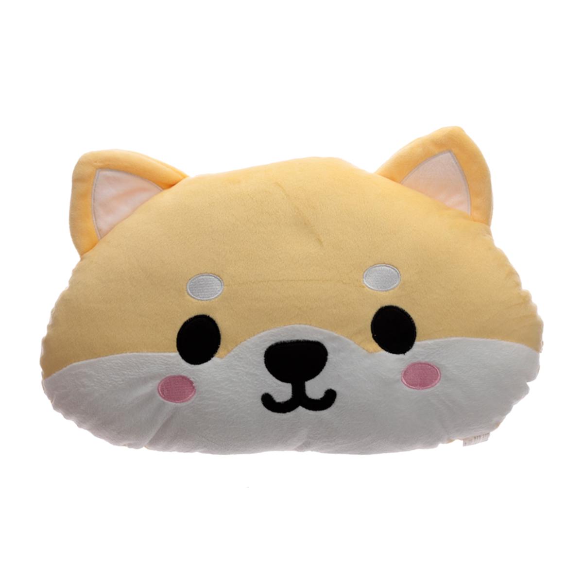 Plush Adoramals Shiba Inu Dog Cushion - Brown