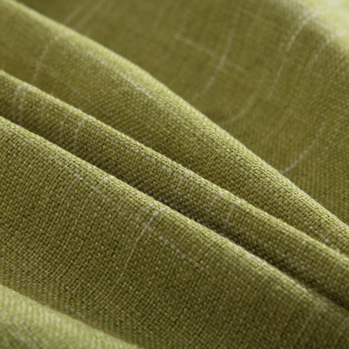 Decorative Soft Linen Cushion Square - Green – image 4