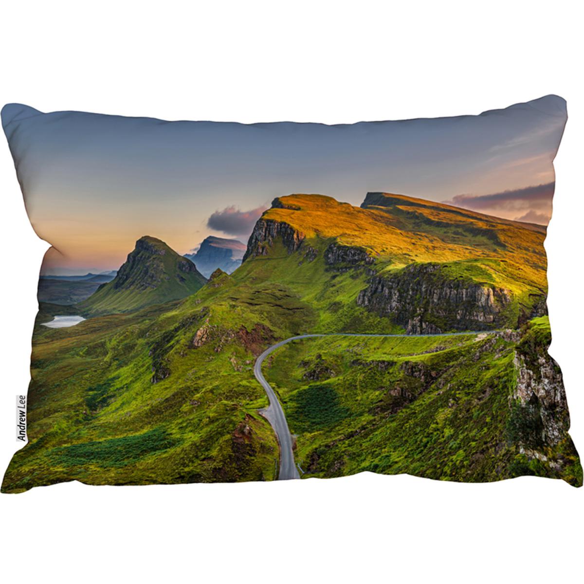 Scottish Highlands Cushion - Green – image 2