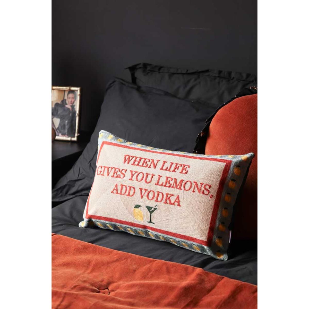 When Life Gives You Lemons Add Vodka Cushion – image 2