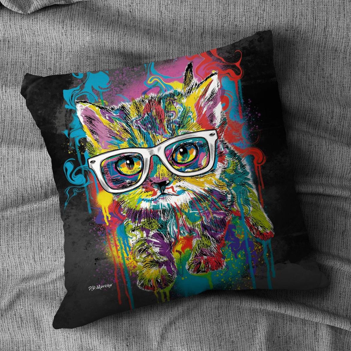 PD Moreno Malcom the Cat Cushion - Velvet – image 2