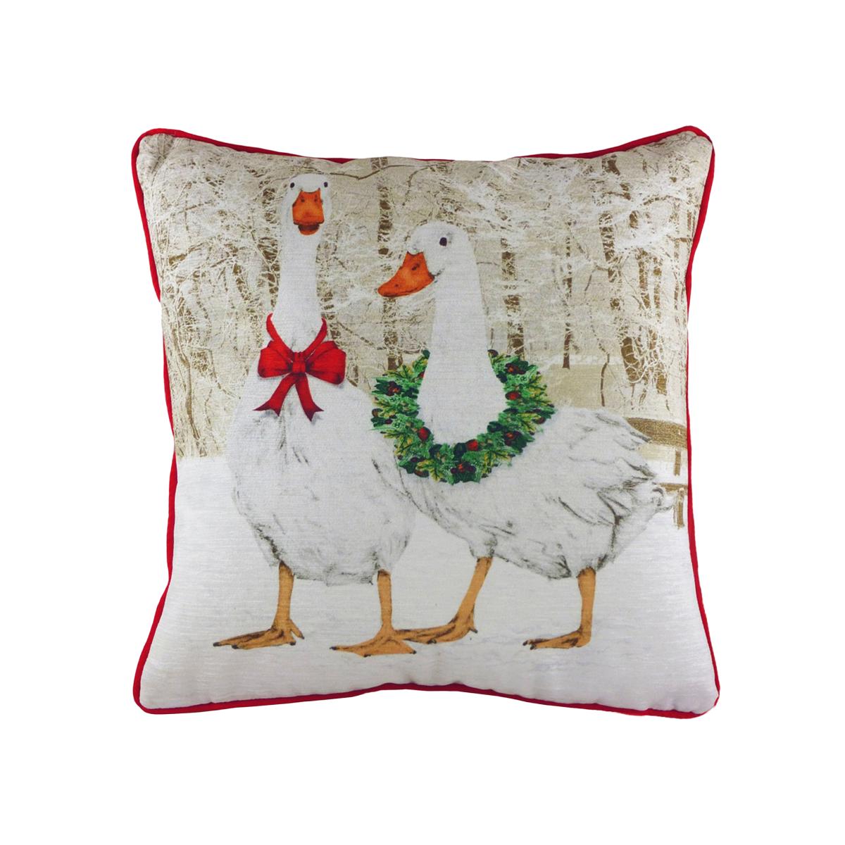Goosie Printed Cushion - Multicolour / Polyester