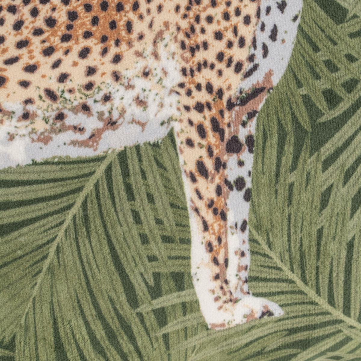 Cheetah Green Forest Cushion - Green – image 3