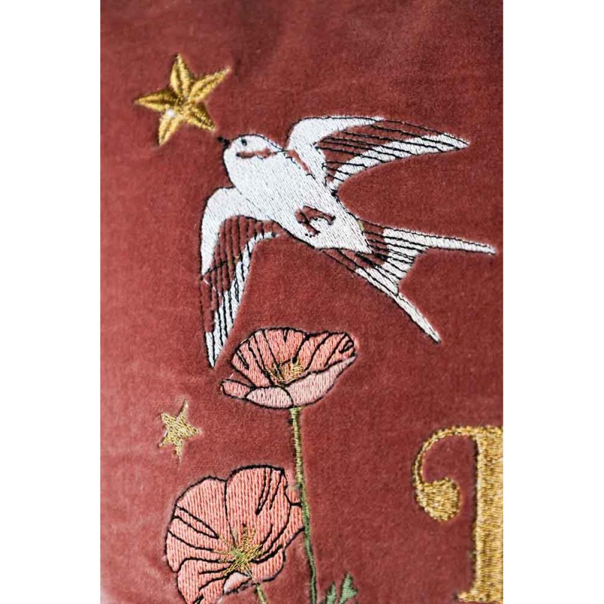 Denim & Bone X Rockett St George Live Free Cushion – image 3