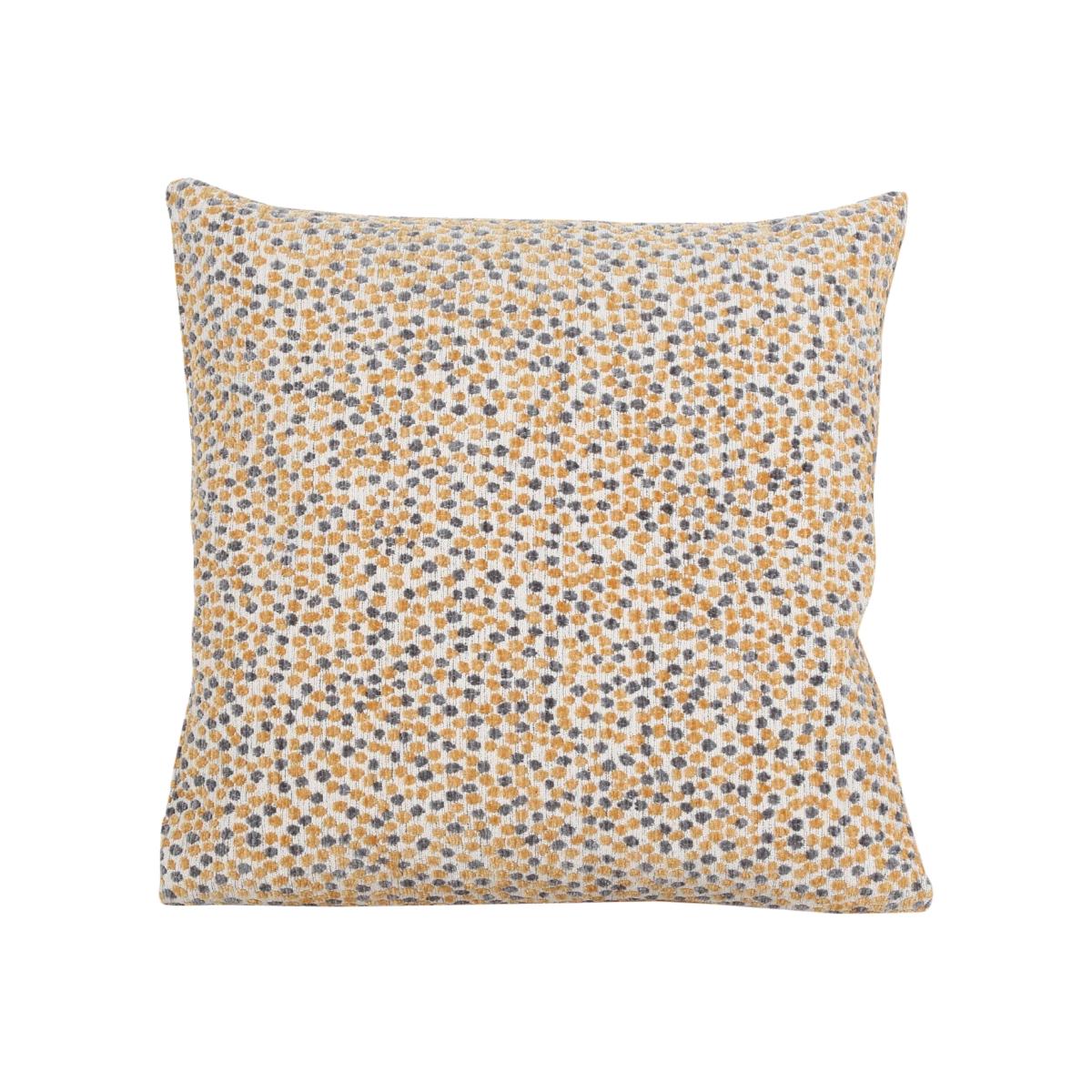 Fairford Chenille Cushion - Ochre