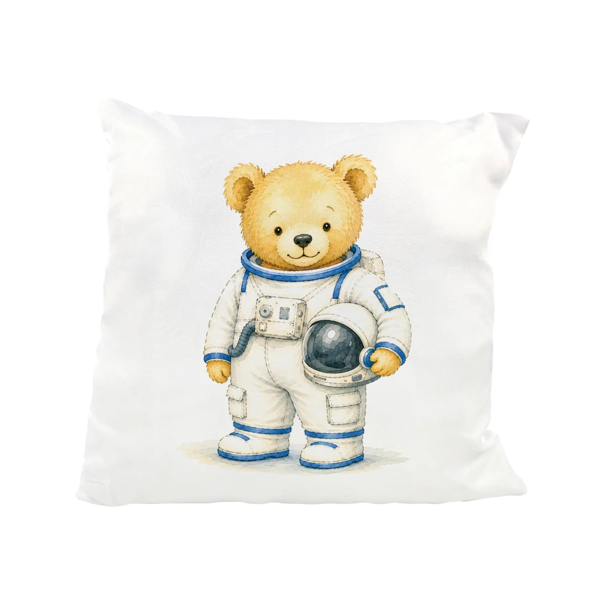 Novelty Astronaut Teddy Bear Cushion - Multi – image 1
