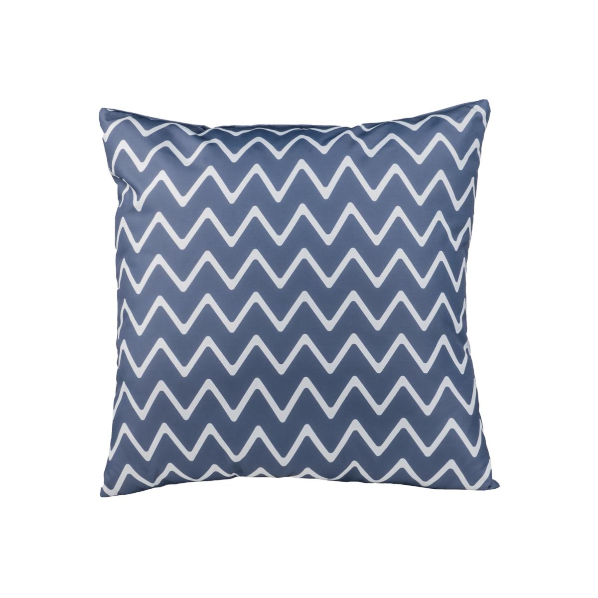 Chevron Square Scatter Cushion - Charcoal