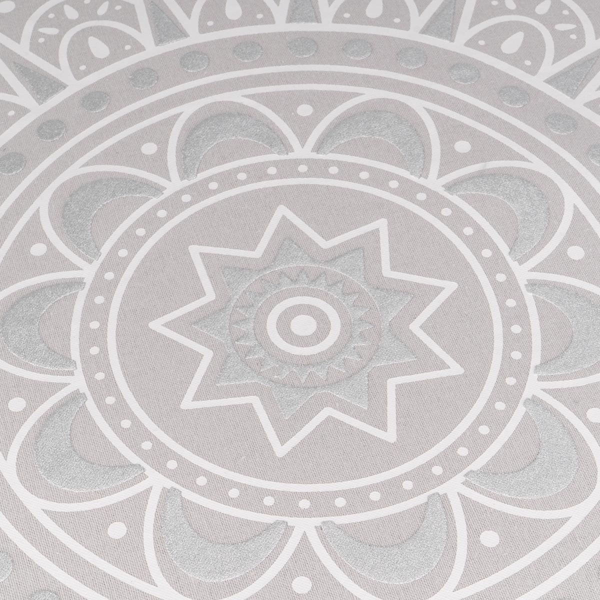 Indiana Mandala Outdoor Floor Cushion - Grey – image 2
