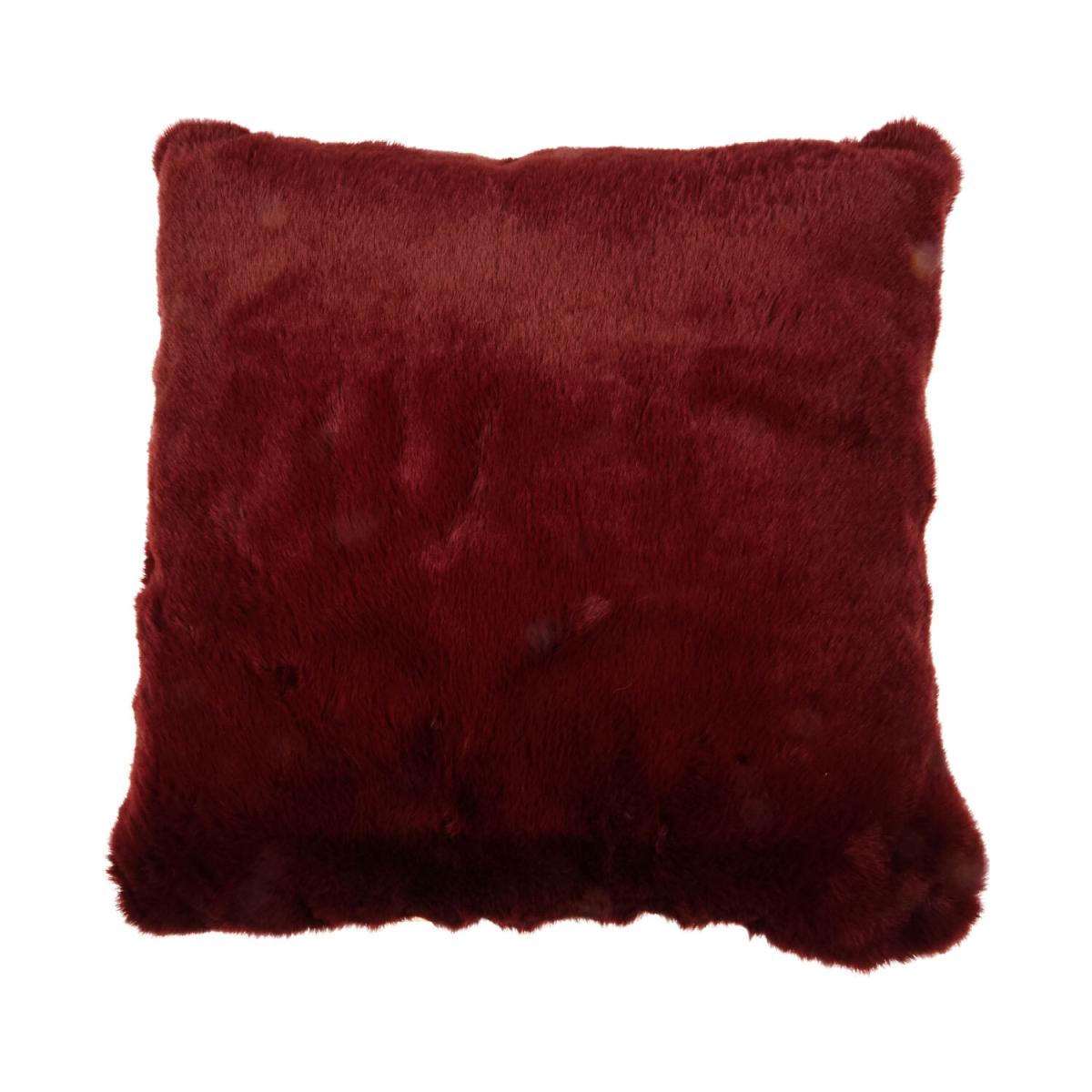Rabbit Faux Fur Cushion - Navy / 55cm – image 14