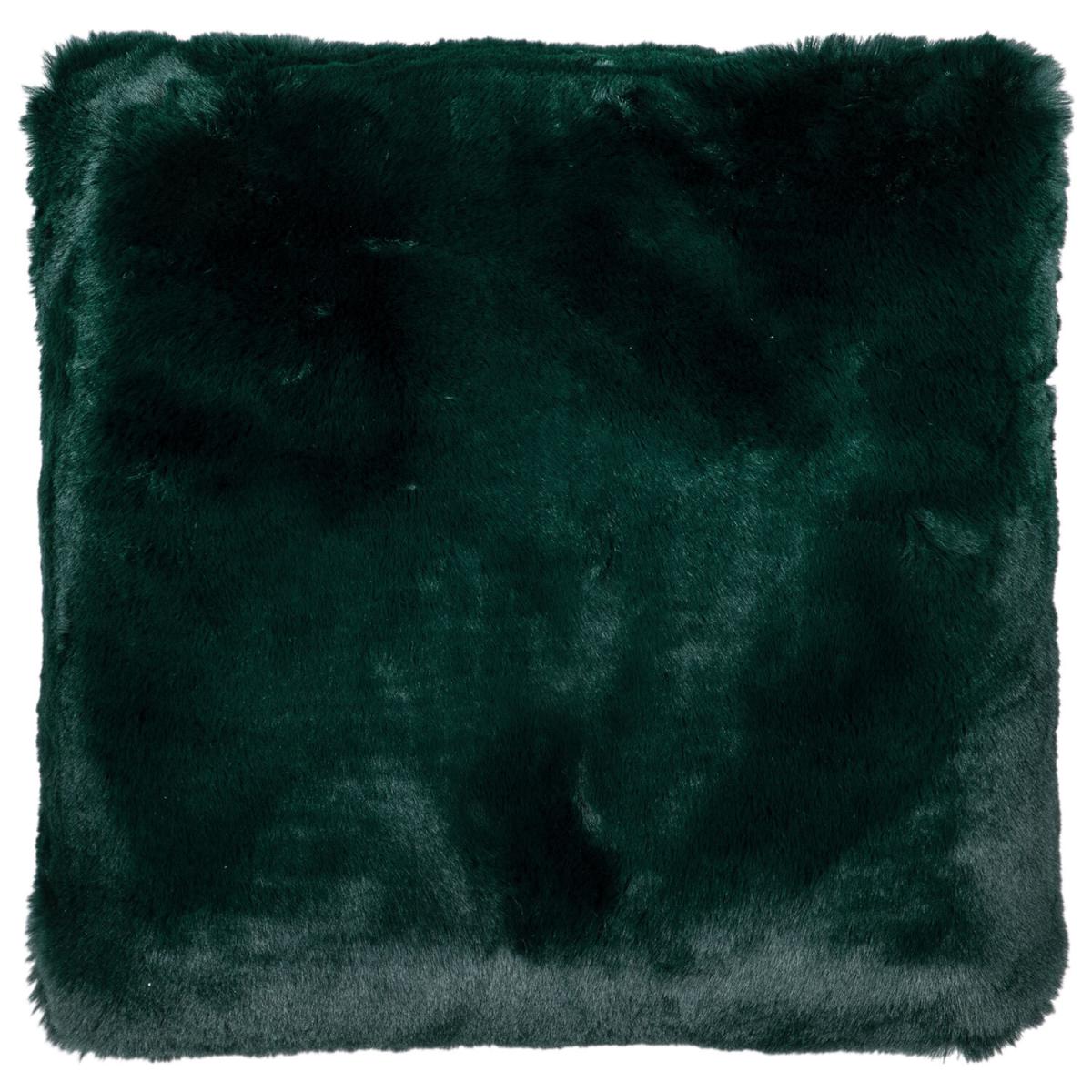 Rabbit Faux Fur Cushion - Navy / 55cm – image 15