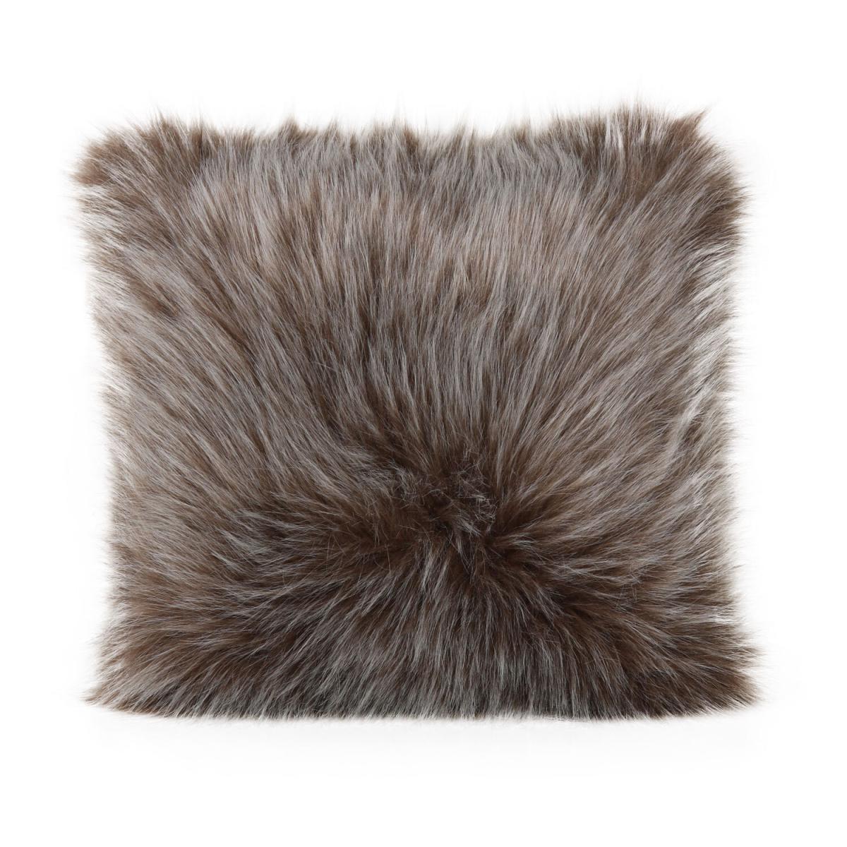 Rabbit Faux Fur Cushion - Navy / 55cm – image 18