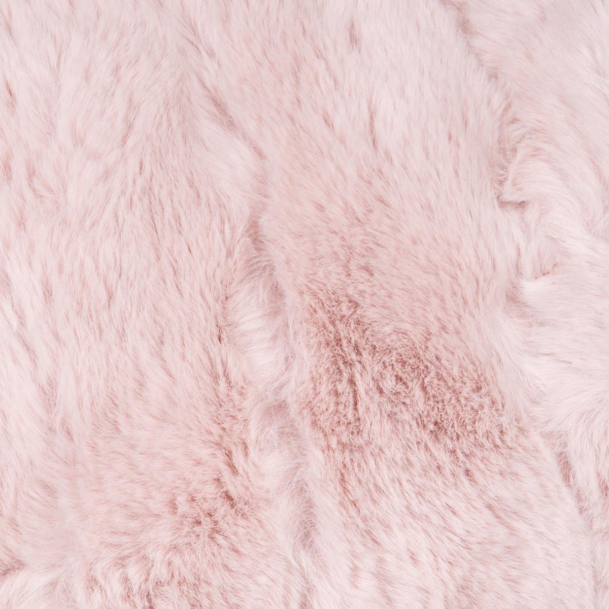 Rabbit Faux Fur Cushion - Navy / 55cm – image 19