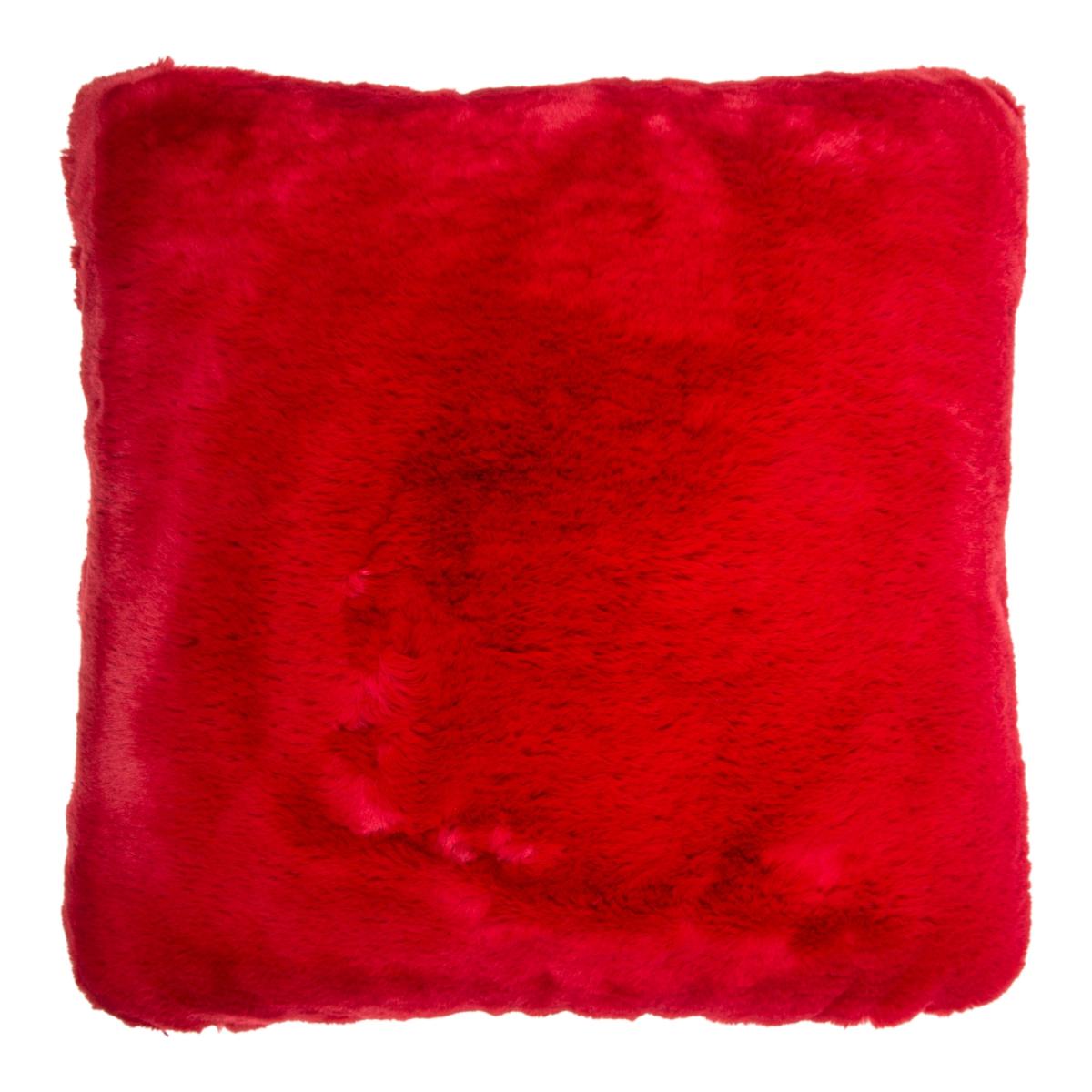 Rabbit Faux Fur Cushion - Navy / 55cm – image 3
