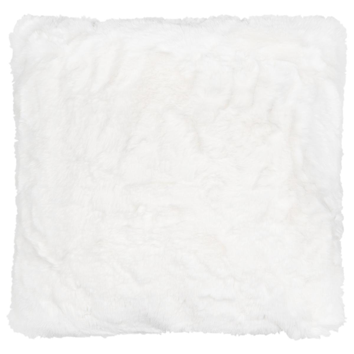 Rabbit Faux Fur Cushion - Navy / 55cm – image 10