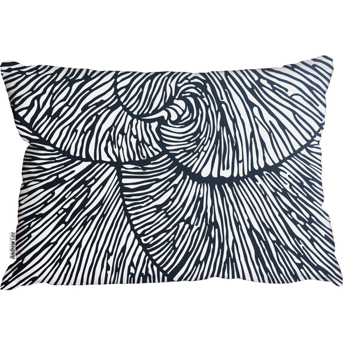 Biophilic Design With Natural Analogues Texture Cushion - Black – image 2