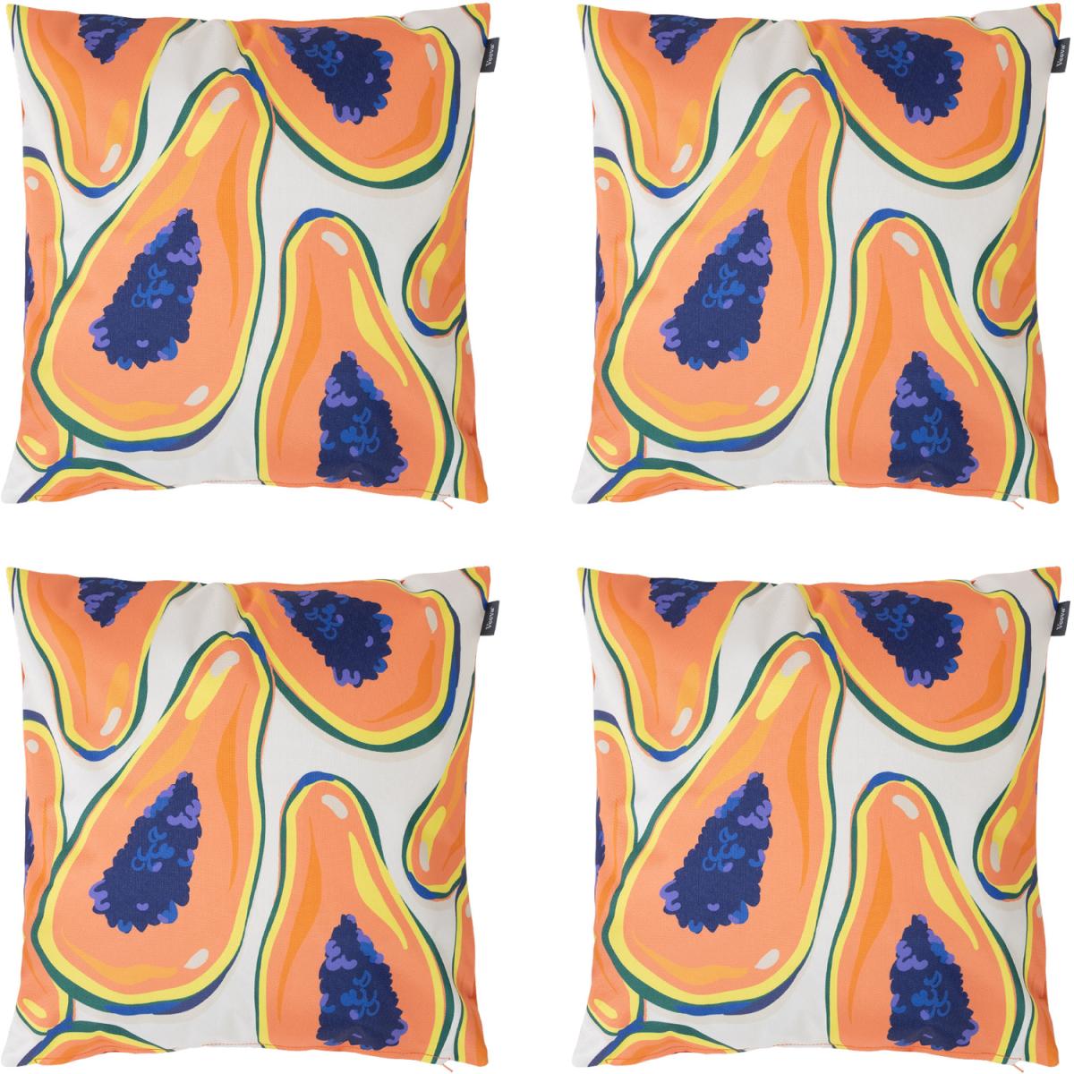Veeva Papaya Fruit Outdoor Cushion - Orange / 4 – image 2