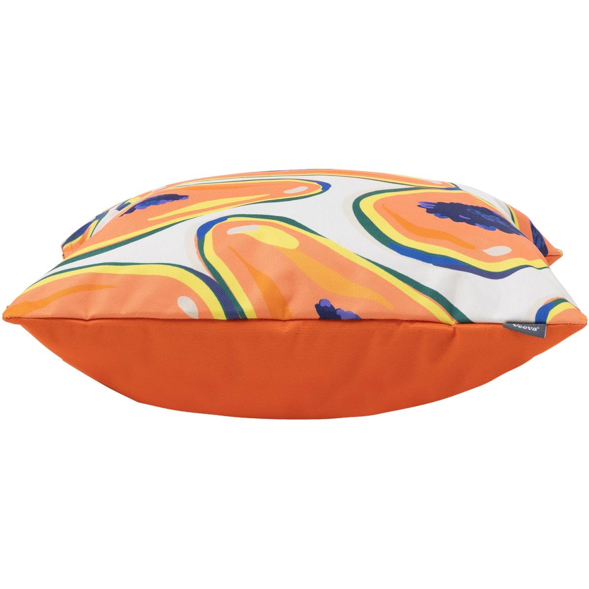 Veeva Papaya Fruit Outdoor Cushion - Orange / 4 – image 4