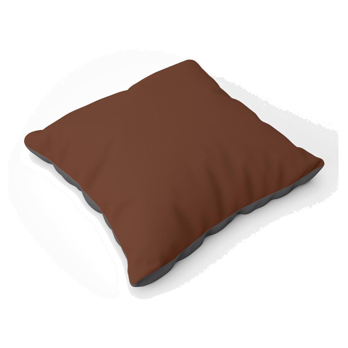 Chocolate Brown Floor Cushion - Brown