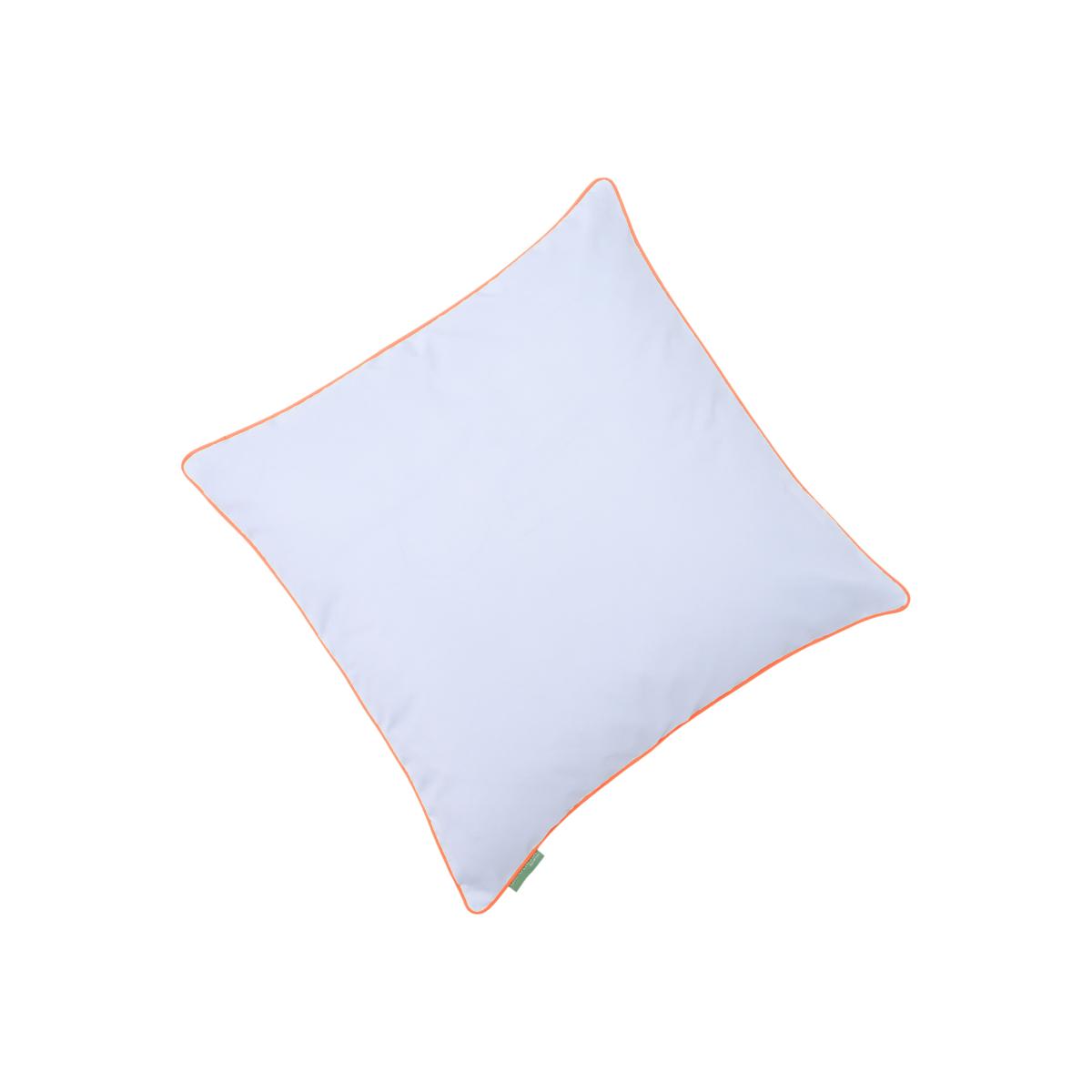 Premium Garden Scatter Cushion Piped Edge Outdoor Cushions - Orange / 10 / 60cm