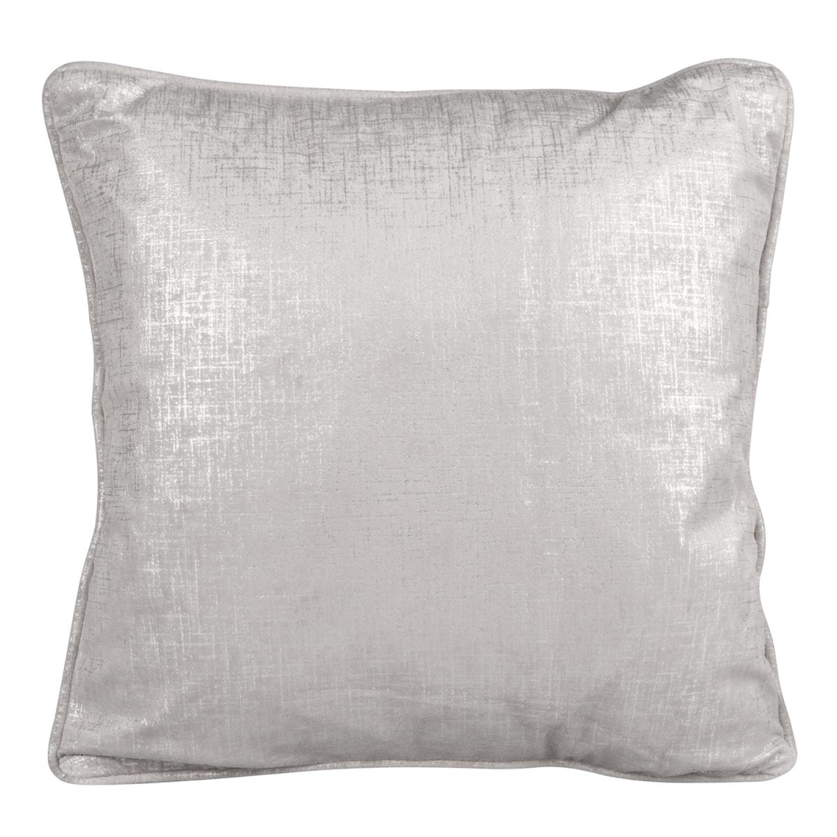 Gild Velvet Filled Cushion - Silver – image 2
