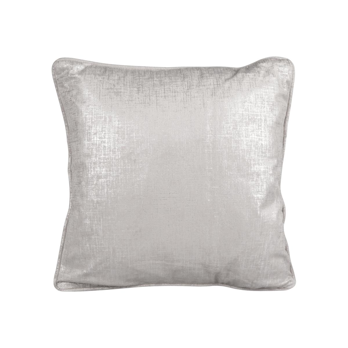 Gild Velvet Filled Cushion - Silver – image 1