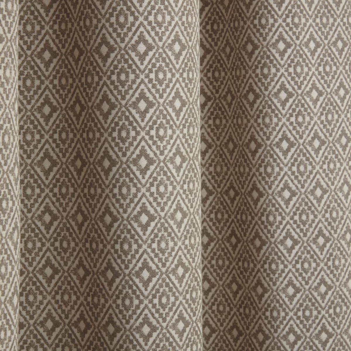 Aztec Linen Patterned Pre Filled Cushion - Linen – image 3