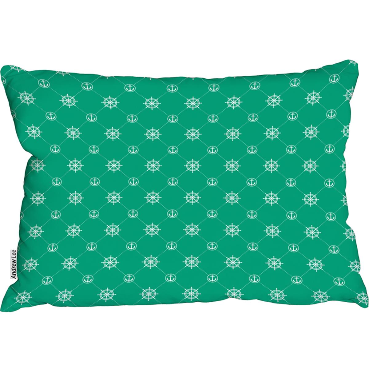 Nautical green Outdoor Cushion - Green – image 2