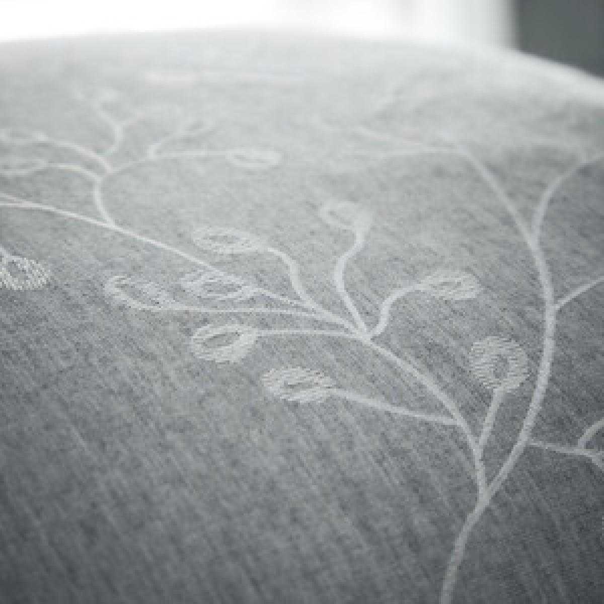 Palazzo Filled Embroidered Cushion - Grey / 56cm – image 3