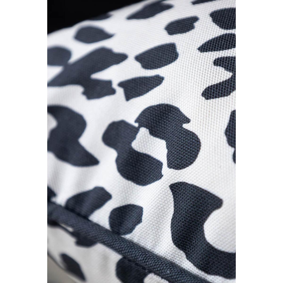 Monochrome Leopard Cushion – image 5