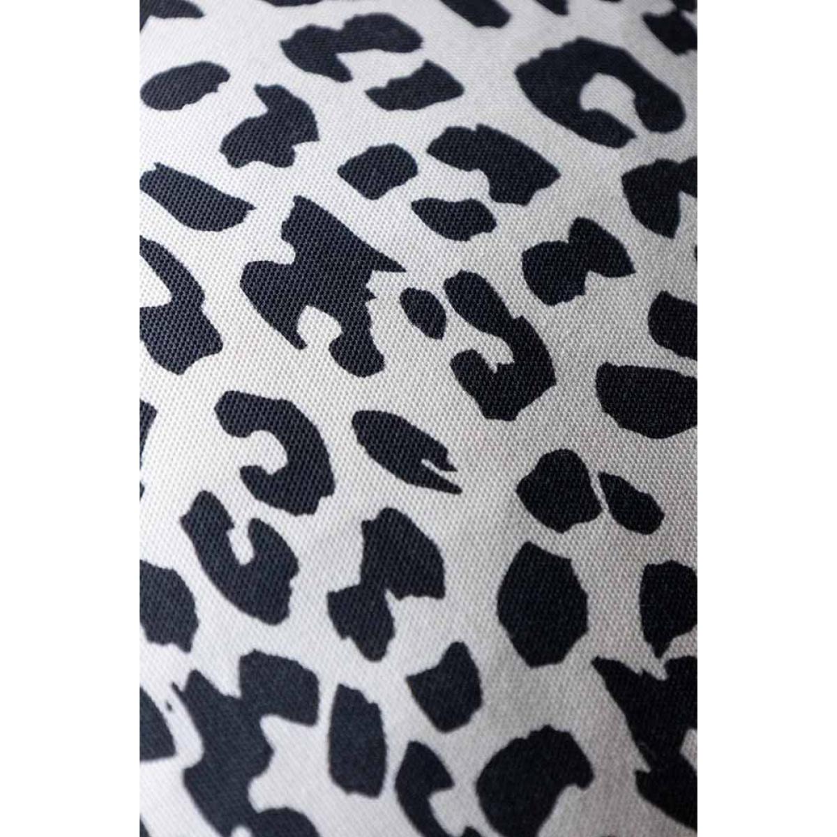 Monochrome Leopard Cushion – image 6