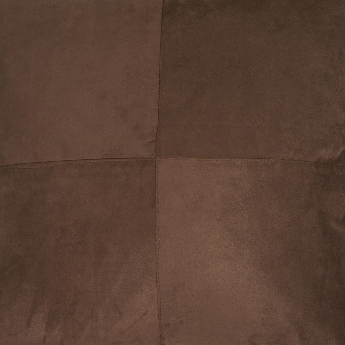 Cleo Faux Suede Cushion - Brown – image 3