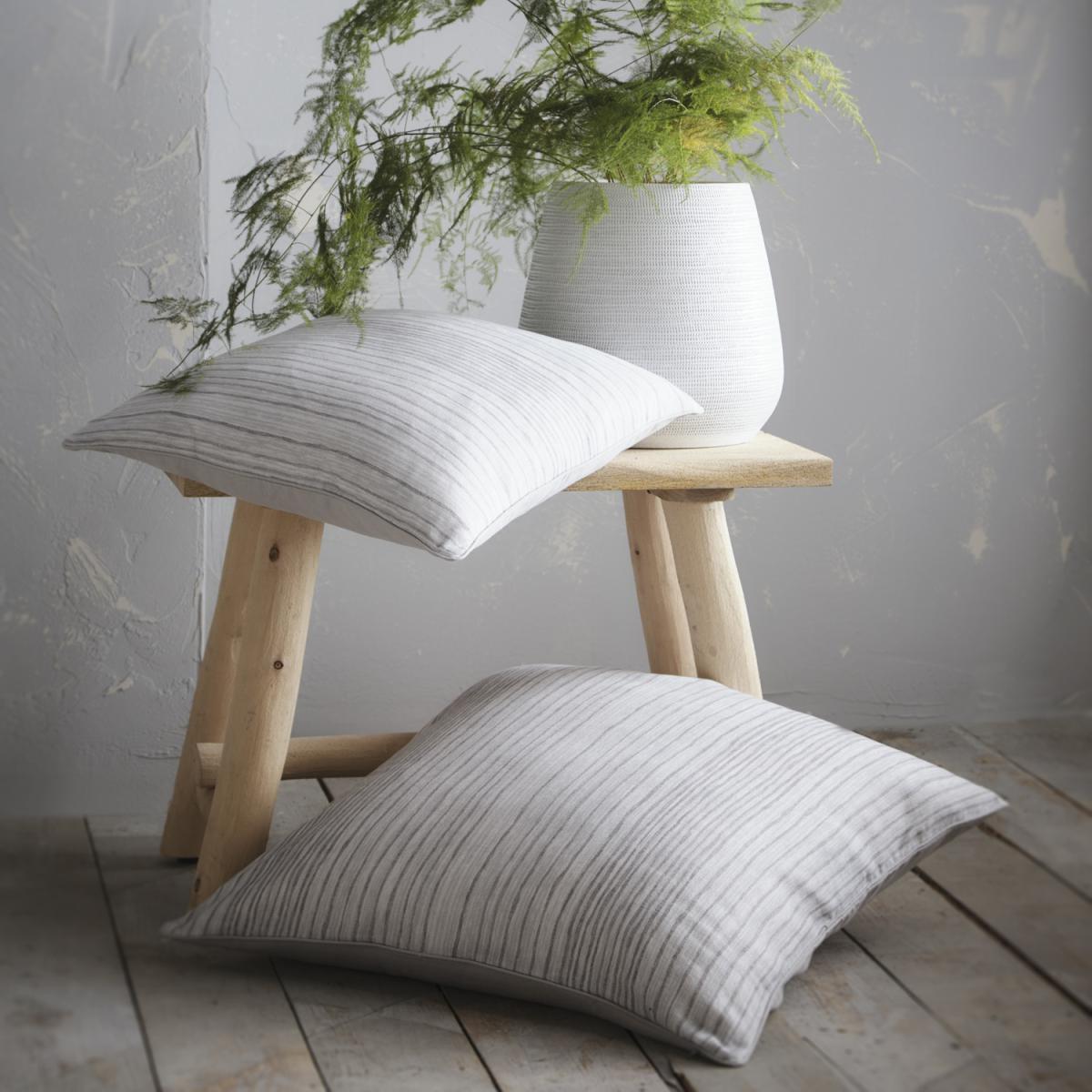 Admiral Filled Cushion - Grey / 43x43cm – image 1