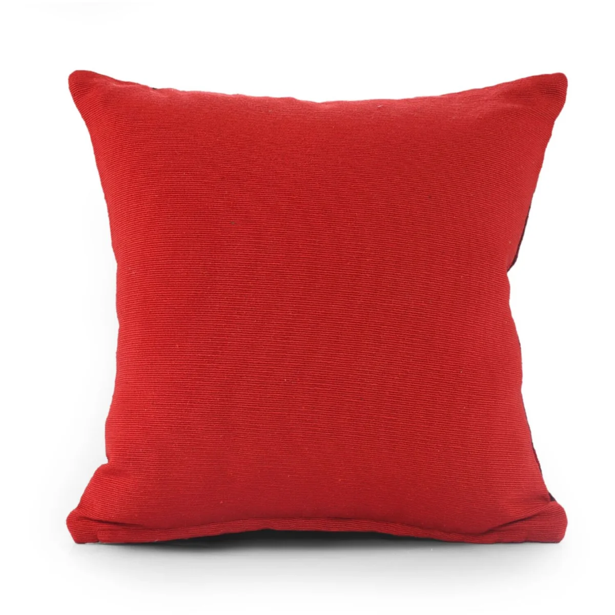 Noel Square Luxury Chenille Xmas Gonk Red Filled Cushion - Red – image 3