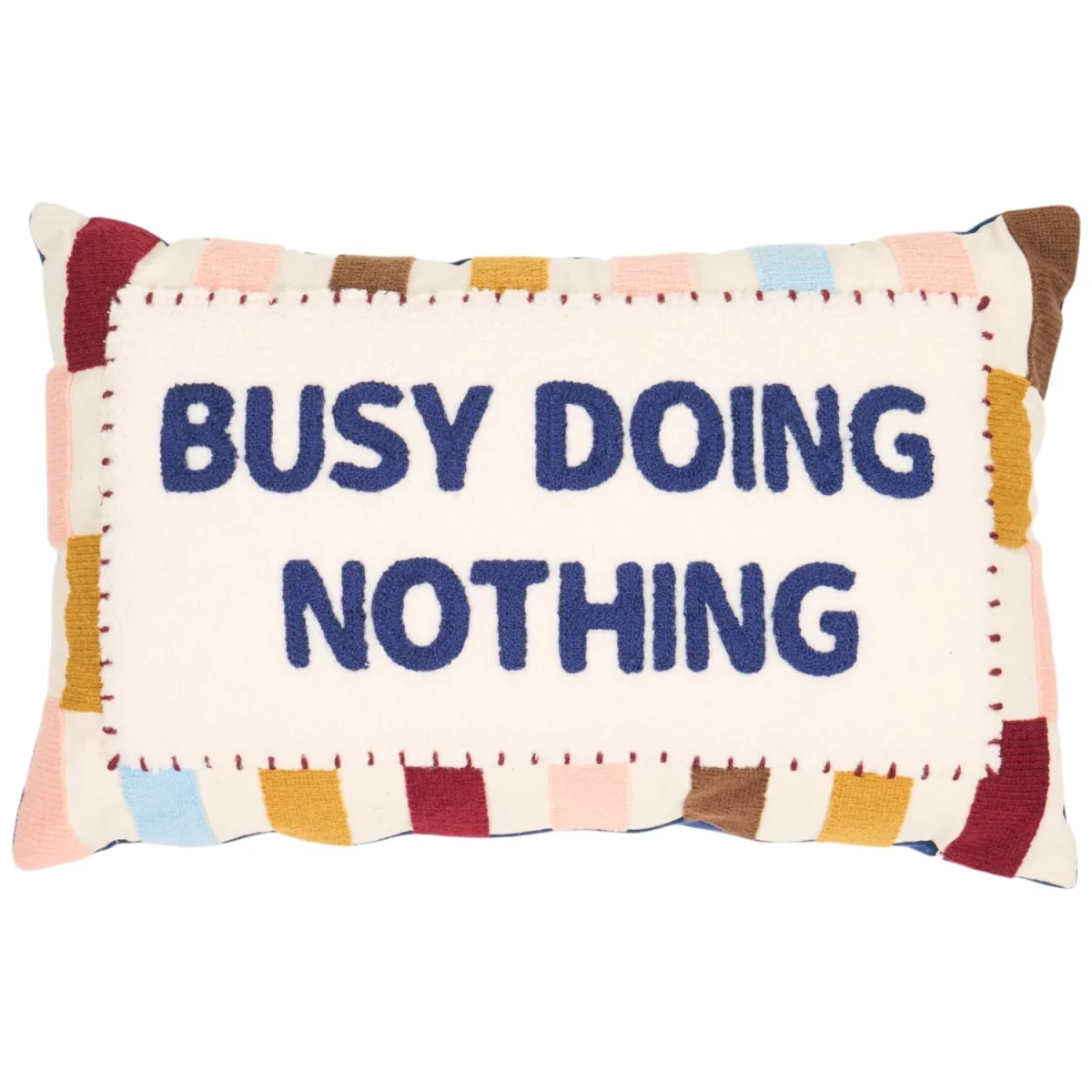 Busy Doing Nothing Cushion – image 2