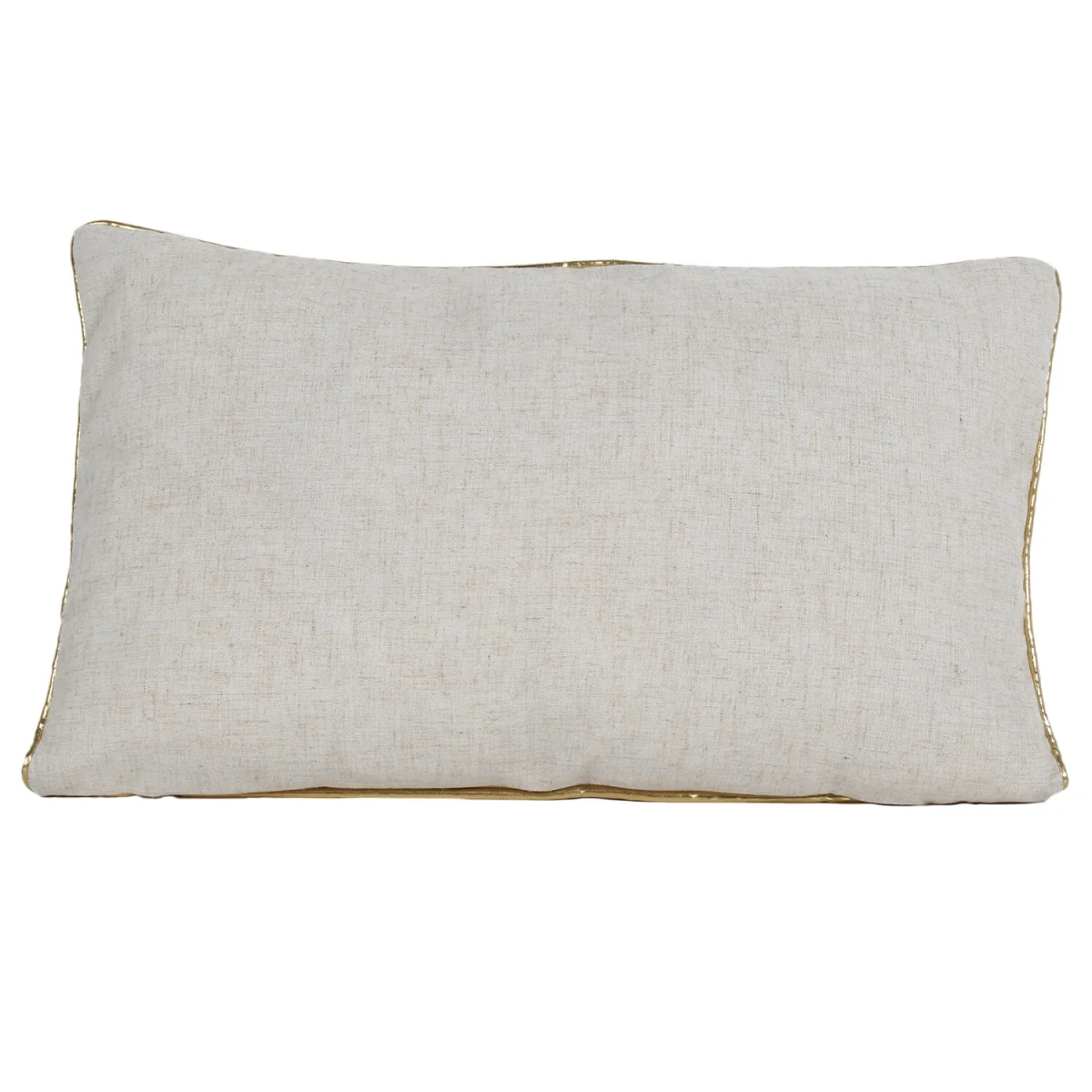 Christmas Trees Tassel Cushion - Natural – image 3