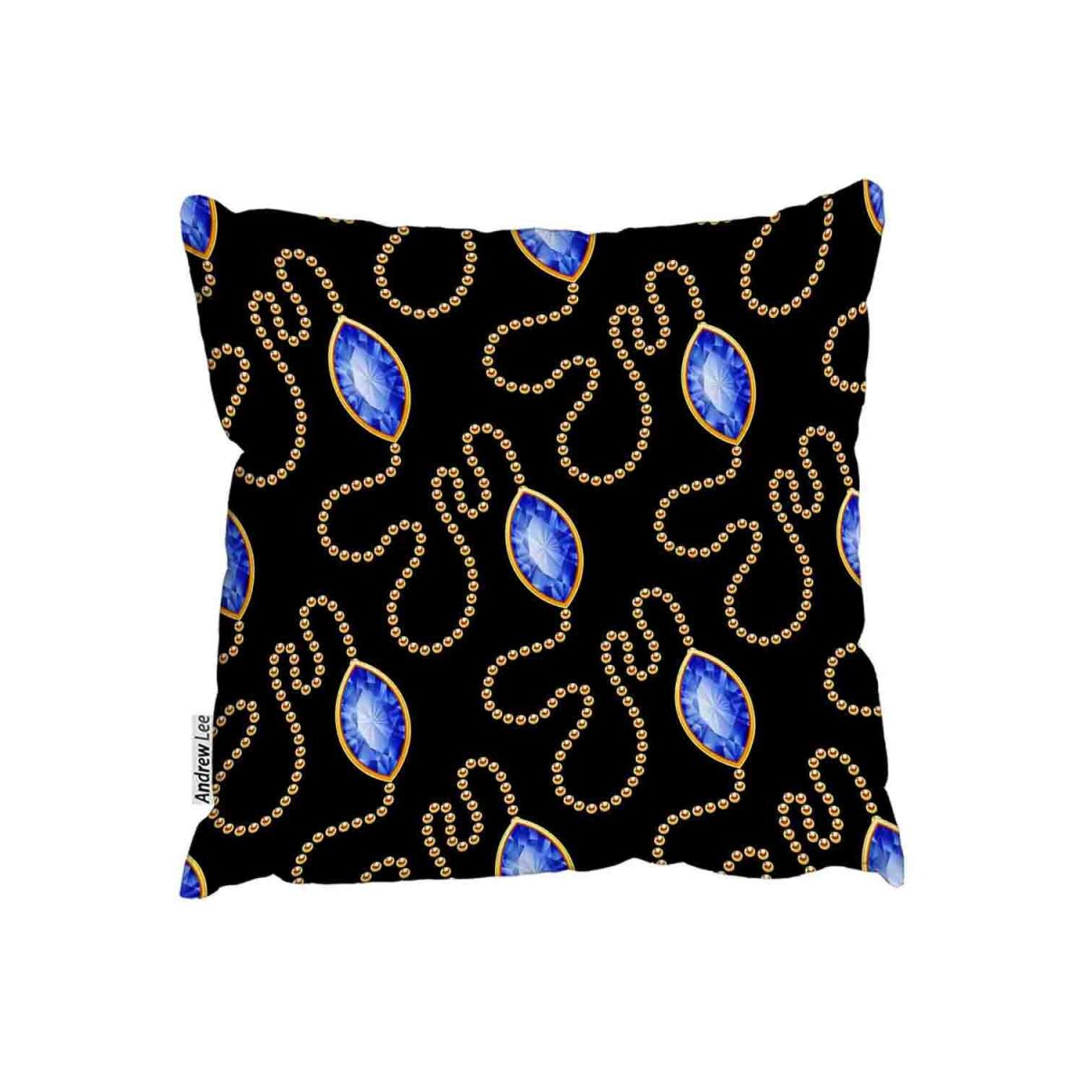 Diamond Necklaces Outdoor Cushion - Blue / 45cm – image 2