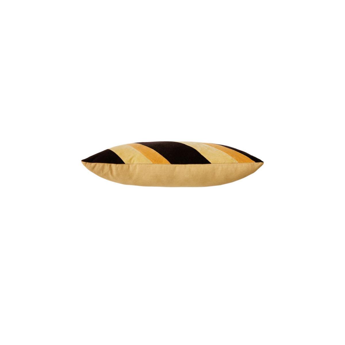 HKliving '70s Stripe Velvet Cushion – image 2