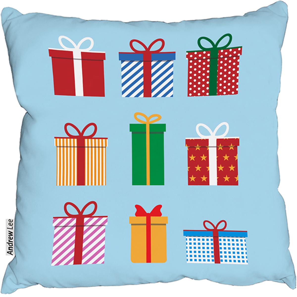 Gift Boxes Outdoor Comfy Cushion - Blue / 60cm – image 2