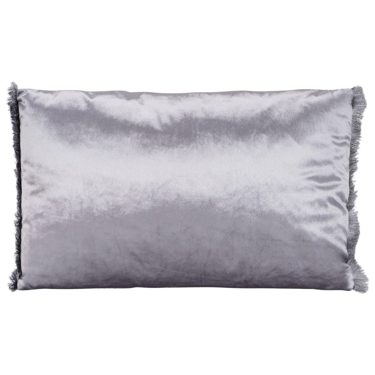 Belvedere Fringe Cushion - Pewter – image 2