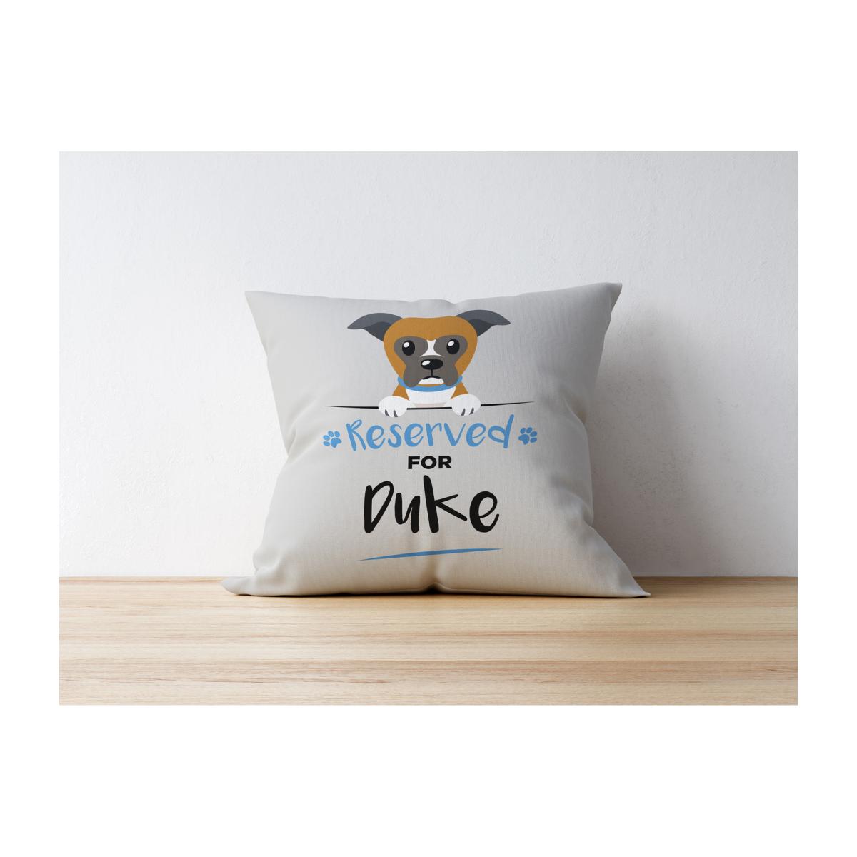 Personalised Boxer Cushion – image 1