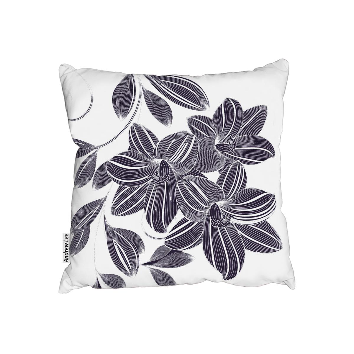 Orchids Outdoor Cushion - Blue / 60cm – image 2