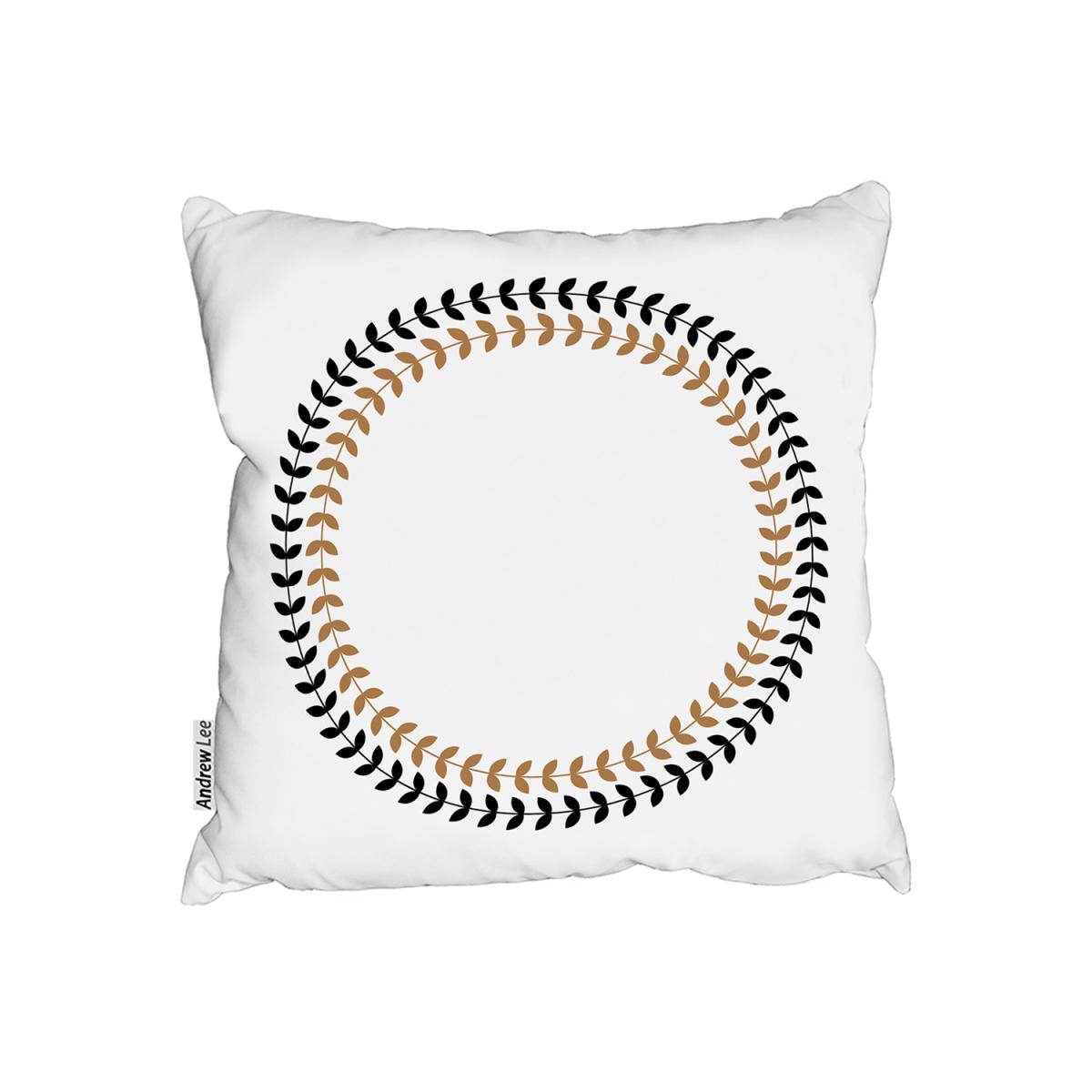 Greek Olive Tree Leaves Outdoor Cushion - Brown / 60cm – image 2