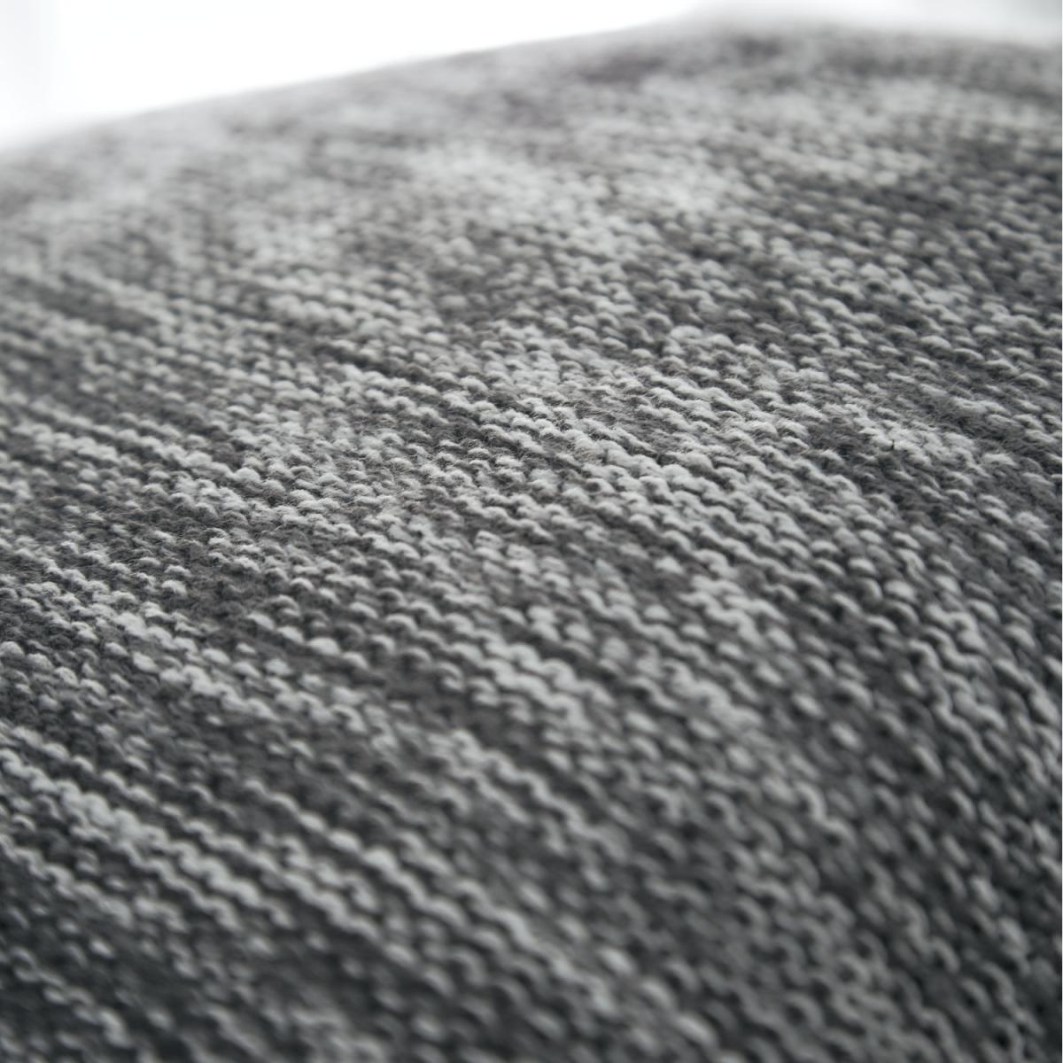 Palazzo Filled Knitted Cushion - Grey / 32x50cm – image 2