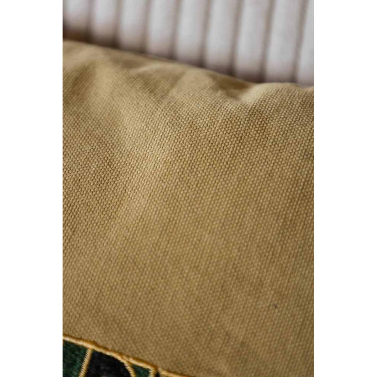 Fuck Off I'm Fabulous Embroidered Caramel Cushion – image 10