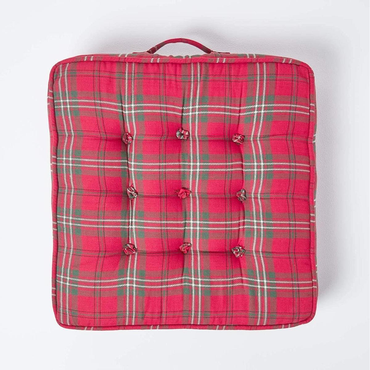 Armchair Booster Cushion in Edward Tartan - Edward Tartan – image 3