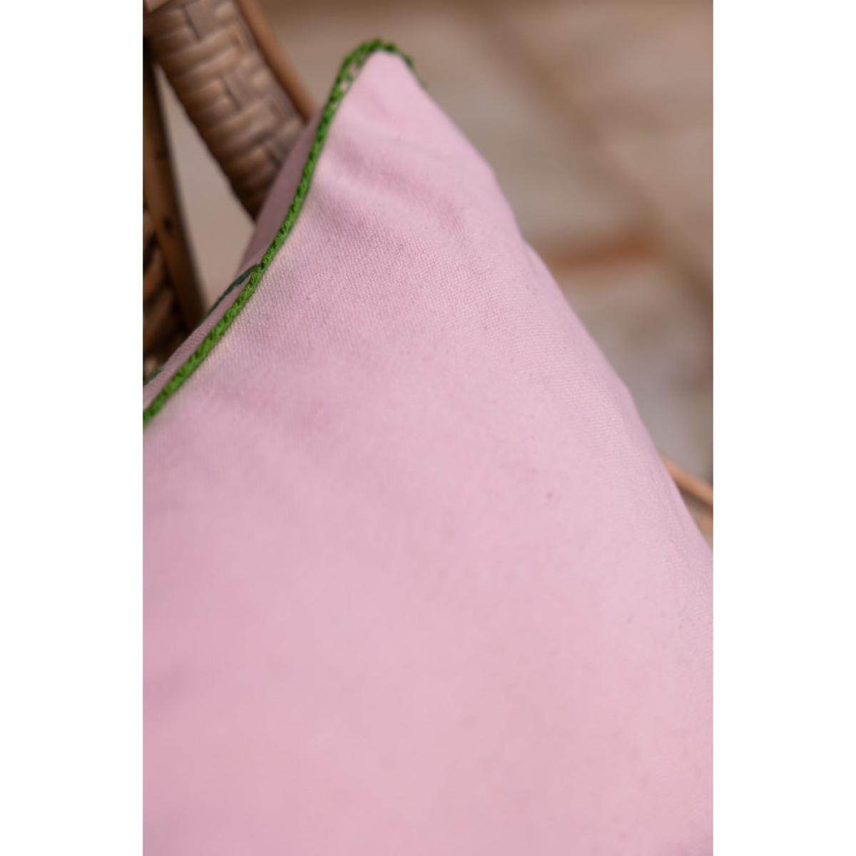Wild Embroidered Cushion – image 7