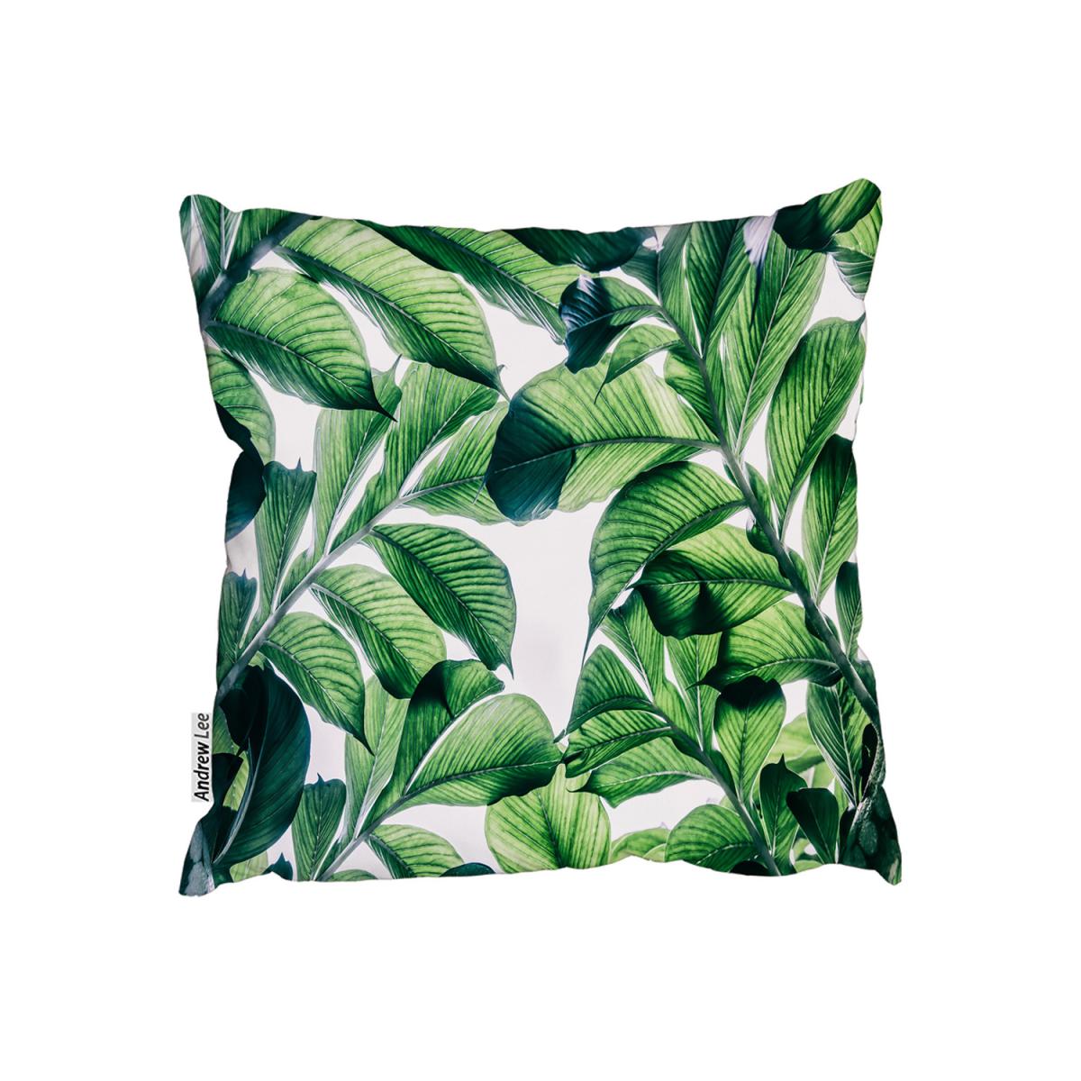 Tropical Palm Outdoor Cushion - Green / 45cm – image 2