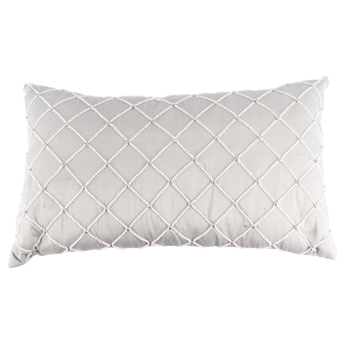 Ava Boudoir Cushion - Silver – image 2